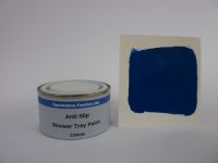 1 x 150ml Royal Blue Anti Slip Shower Tray And Bath Paint