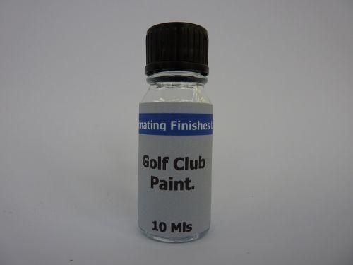 10ml Golf Club Paint Make Numbers Look New Number Clubs 4 x Colour Choices