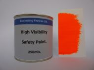 250Mls Hi Vis Fluorescent High Safety Marking Paint Fluorescent Orange