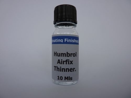 1 x 10ml Humbrol Airfix Enamel Paint Thinner Spray Thinners