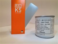 1 x 250ml Utility & Meter Box Paint. Light Grey RAL 7038. Satin Finish.
