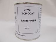 500mls UPVC Top Coat Satin Paint - Window Door Caravan