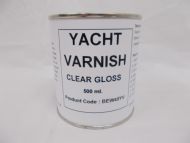 500ml Yacht Varnish Clear Gloss Exterior Timber & Wood